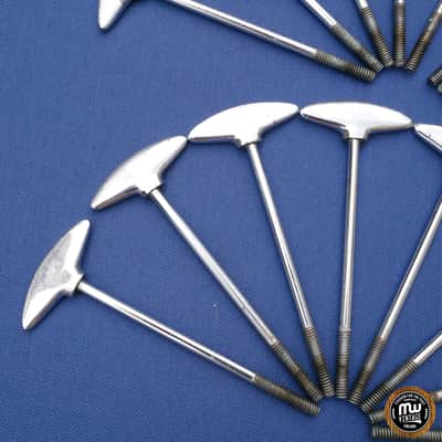 Sonor Teardrop Champion T-rods Tension Rods Bass Drum Lot of 16 Vintage image 7