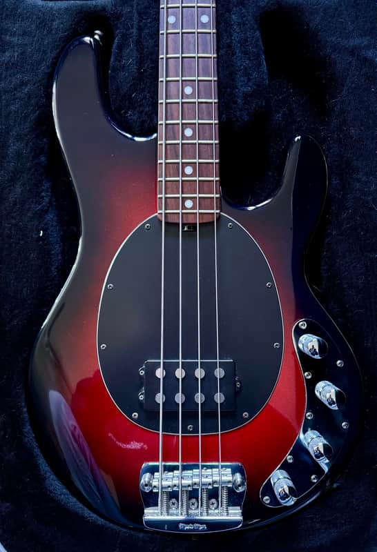 Ernie Ball Music Man StingRay 3 EQ H - Burnt Apple - 2002 image 1