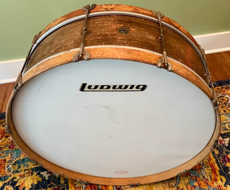 Leedy 28 x 9" Reliance Bass Drum Vintage 30s 40s Marching Concert image 1