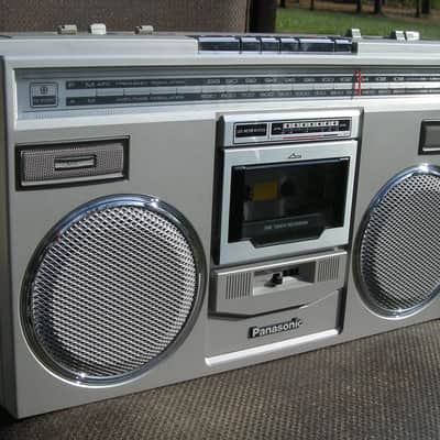 Vintage Panasonic Boombox ! 80's Jambox, RX-5100, radio. Great shape! Tape player image 1