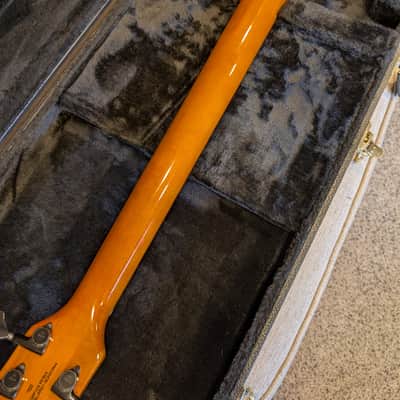 Spector NS2000/5 Neck-Through 5-String | Amber Quilt | EMG BQC Preamp | Spector Case image 12