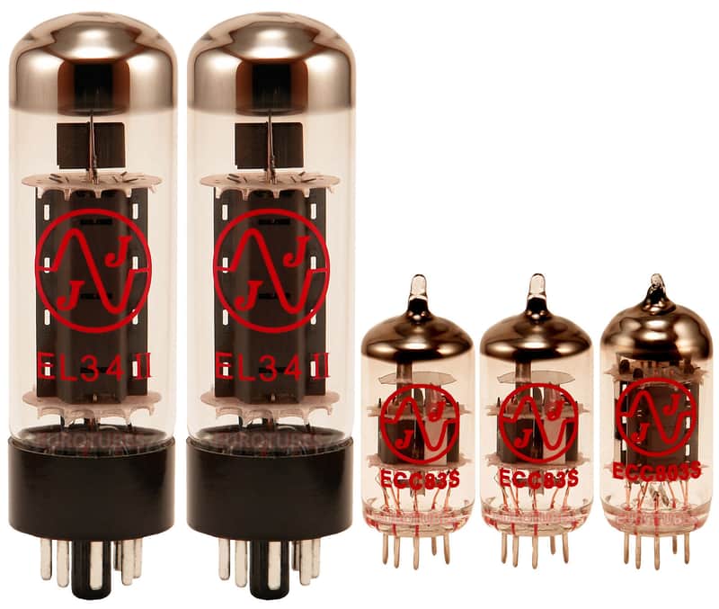 Marshall 800 2204 ECC803S V1 Option JJ Retube(TM) Kit with EL34 II's image 1