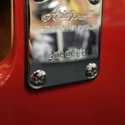 Aria Pro II Mad Axe Bass Guitar image 7