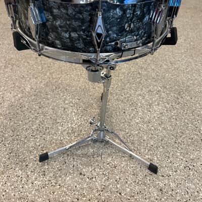 Solid Maple Craviotto 5 1/2" x 14" Johnny C Snare Drum, Black Oyster image 9