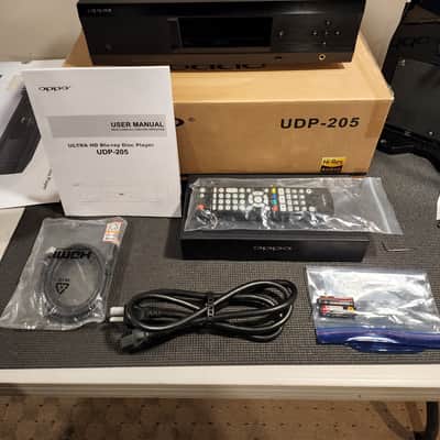 OPPO UDP-205 4K Ultra HD Audiophile Blu-ray Disc Player Universal Player/CD image 1