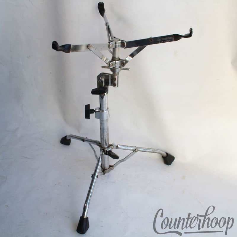 *Ludwig Hercules Snare Drum Stand Chrome Vintage Chicago 70s Plastic Set Screws* image 1