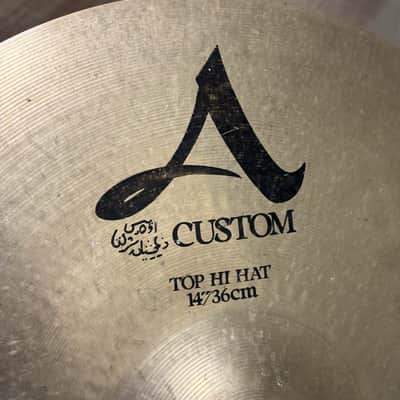 Zildjian A Custom 14" Hi-Hat Cymbals (Pair) 1083g / 1305g image 2