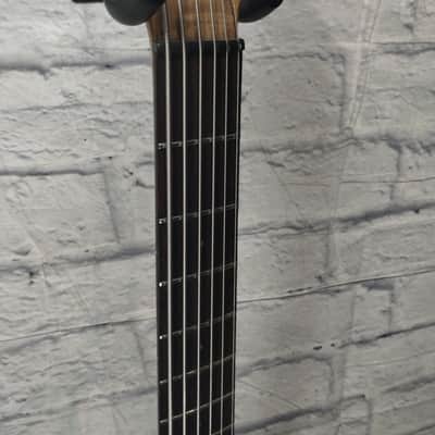 Custom Made Through Neck 6 String Bass Guitar image 3
