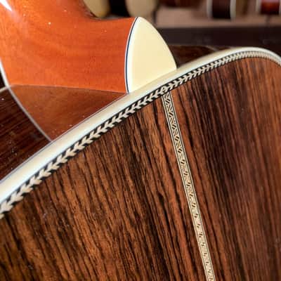 Eastman E40OOSS-SB Adirondack/Rosewood Slope Shoulder Sunburst Acoustic (One-Of-A-Kind) #0069 image 5