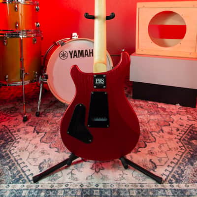 PRS CE 24-08 Swamp Ash 2025 Satin Red Apple Metallic image 2