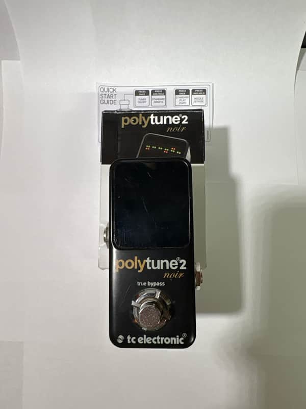 TC Electronic PolyTune 2 Noir Tuning Pedal 2010s - Black | Reverb