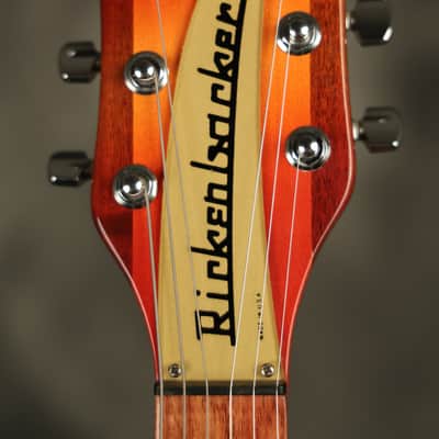 1997 Rickenbacker 330 mod w/Bigsby/Gold Guards/Vintage pickups + Autumnglo refin image 3