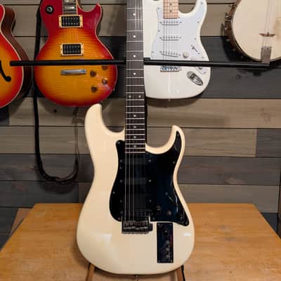 Casio MG-510 Electric Guitar MIDI Synth Controller 1980s White Very Good Condition image 1