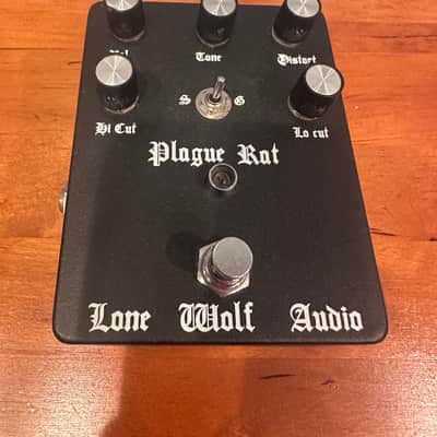 Lone Wolf Audio Plague Rat Distortion 2010s - Black image 3