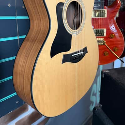 Taylor 114e Grand Auditorium Satin Natural 2022 LH Electro-Acoustic Guitar image 3