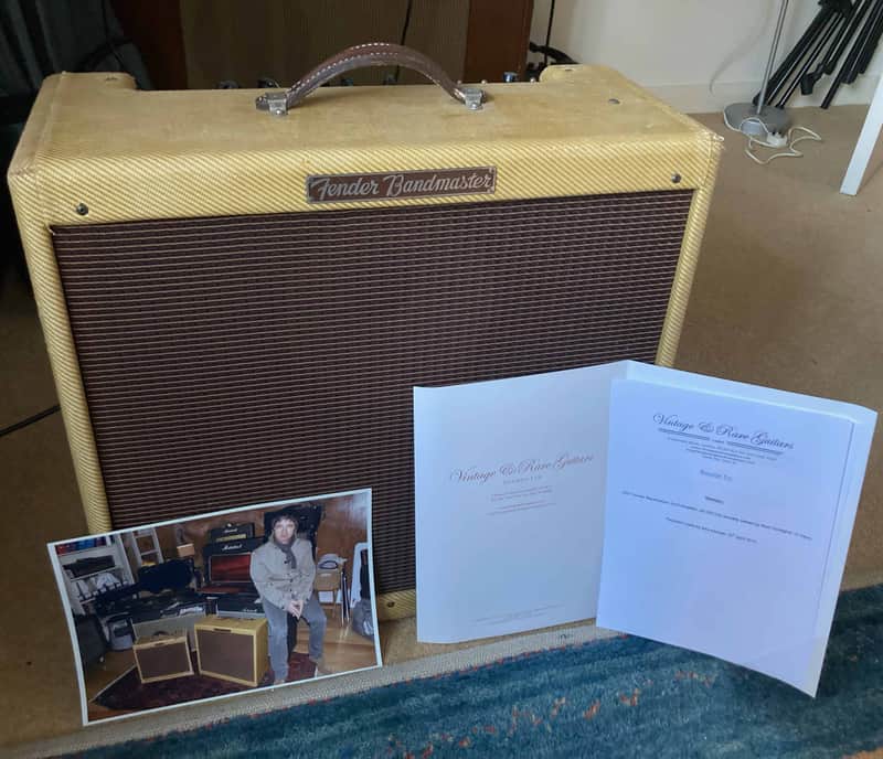 Fender Bandmaster Combo Ex Noel Gallagher Oasis 1957 - Tweed image 1
