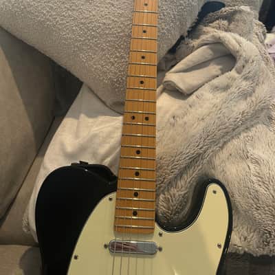 Fender American Standard Telecaster 2014 - Black - Upgraded Seymour Duncan Pickups + Stock Set & Gelb Hardshell Case image 5