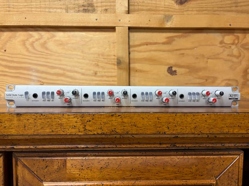 Solid State Logic XLogic Alpha VHD Pre 4-Channel Microphone Preamp 2007 - 2020 - Silver image 1
