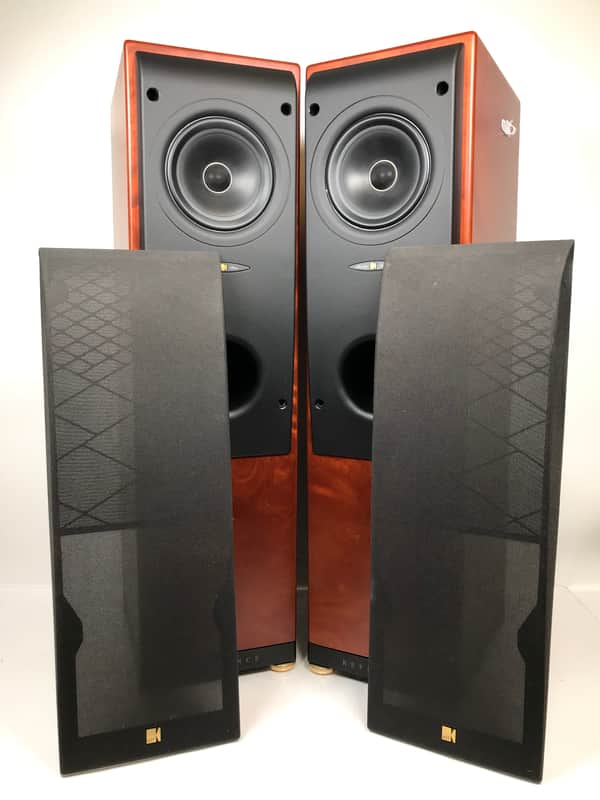 KEF Reference Speakers Model One (SP3189) Wood Cabinets Made in England image 1