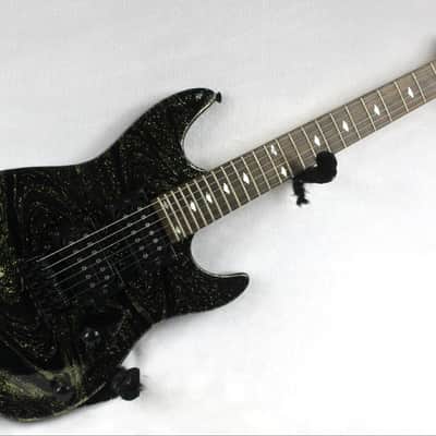 Custom Swirl Painted Laguna LE-50 (Short Scale) Electric Guitar image 6