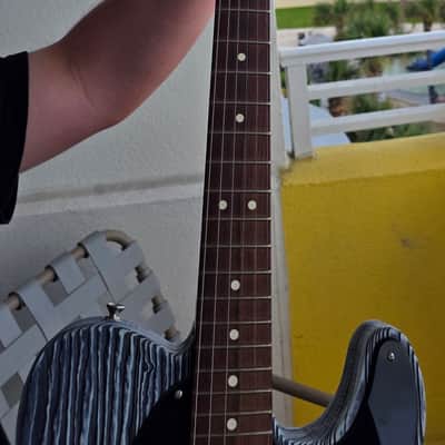 Fender American Performer Sandblasted Telecaster 2019 - 2021 - Daphne Blue image 4