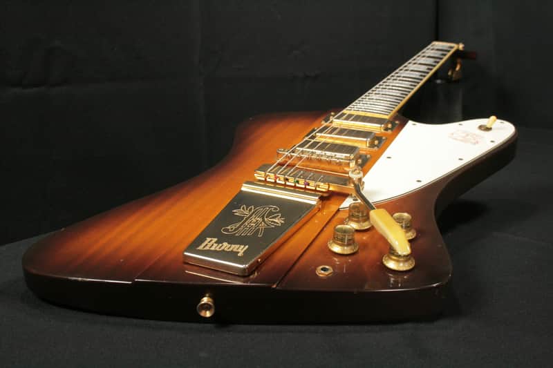 Burny Firebird VII 1990 - Tobacco Sunburst | Reverb