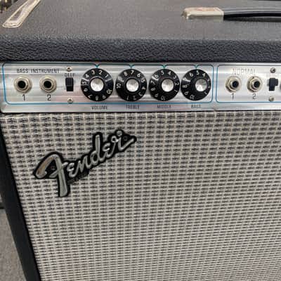 Fender Bassman Ten 2-Channel 50-Watt 4x10" Guitar Combo 1979 image 3