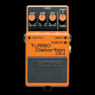 Boss DS-2 Turbo Distortion Guitar Effect Pedal image 1