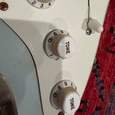 Stratocaster - “1956” replica Fender Custom Shop Body Sonic Blue Klein 56 epic replica pickups/ Fender vintage ‘56 RI AVRI neck image 8