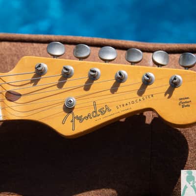 Early 90's Fender ST54-85RV "Custom Edition" '54 Stratocaster Reissue - Nitro Finish - Made in Japan (FujiGen) - Pro Set Up w Perfect Frets/Action/Intonation! (Extrad) image 2