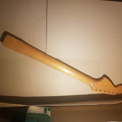 1966 FENDER STRATOCASTER NECK USA with BOUND FINGERBOARD a la RY COODER image 4