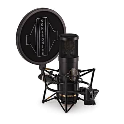 Sontronics STC20PACK STC-20 Pack Large-Diaphragm Condenser Microphone w/Shock Mount, Pop Shield, Cable & Pouch image 3