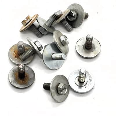 6 Vintage 60s/70s/80s Slingerland #565 Small Lugs with Mounting Screws - SSL-206-S image 8