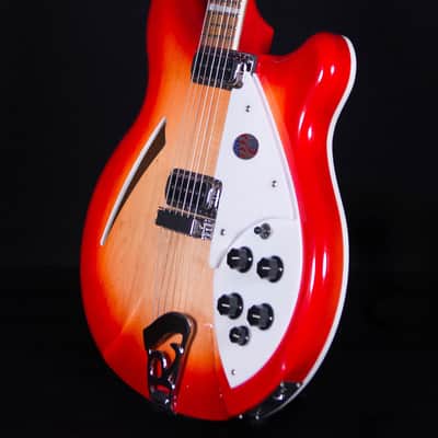 Rickenbacker 360 Semi Hollow Electric Guitar, FireGlo image 2