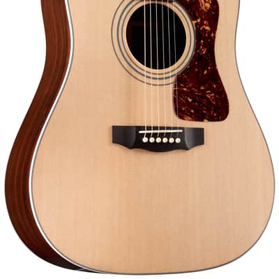 Guild USA D-50 Standard, Dreadnought Acoustic Guitar - Natural - Made in the USA image 4