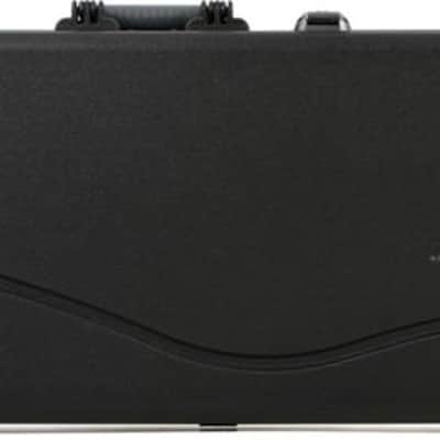 Fender Deluxe Molded Jazzmaster/Jaguar Guitar Case - Black image 3