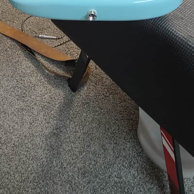TEASE Stratocaster & Hardshell Case ST-1 2020s - Teal image 11