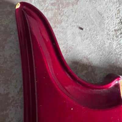 Glossy Red DIY Project Spectrum Style Guitar Body image 2