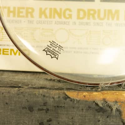 New Old Stock Remo Weatherking 15" CS Batter Clear Drum Head image 3