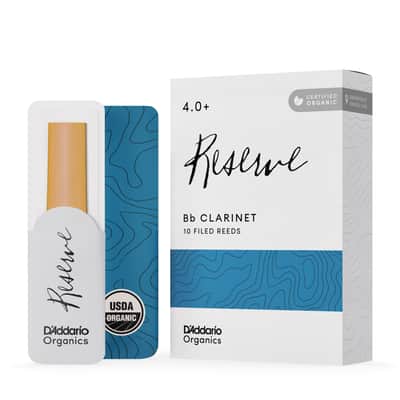 D'Addario Organic Reserve Bb Clarinet Reeds 4.0+ image 1
