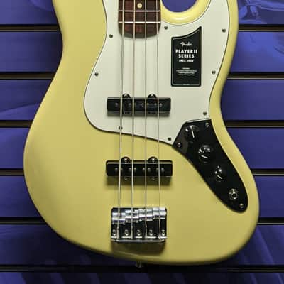 Fender Fender Player II Jazz Bass®, Rosewood Fingerboard, Hialeah Yellow 2022 - Present - Hialeah Yellow image 1