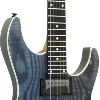 Schecter C-1 Standard Electric Guitar Charcoal Satin image 2