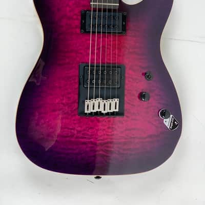 Schecter PT Pro Trans Purple Burst Electric Guitar + Free Gig bag - See Actual Pics Bild 13
