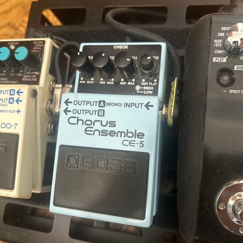 Boss CE-5(a) Chorus Ensemble (Dark Gray Label) 2001 - Present - Blue image 1