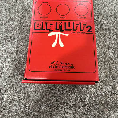 Electro-Harmonix / JHS Big Muff 2 Dual Op-Amp Fuzz 2025 - Red image 6