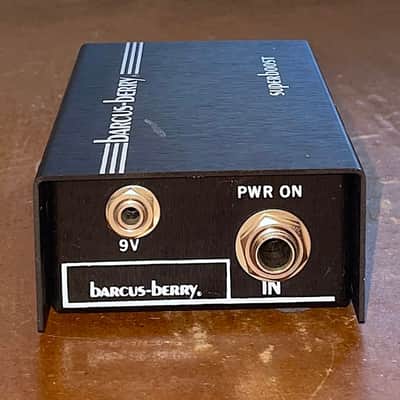 Vintage Barcus-Berry 1433-1 Super Boost Preamplifier - Guitar / Bass Preamp Superboost image 3