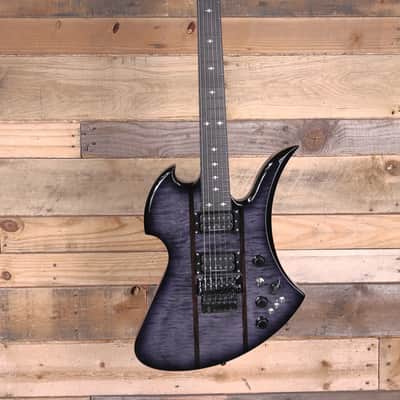 BC Rich Mockingbird Legacy ST Electric Guitar Black Burst w/ Floyd Rose image 4