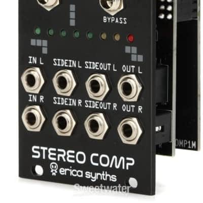 Erica Synths Stereo Compressor Eurorack Module (DrumCompd1) image 1