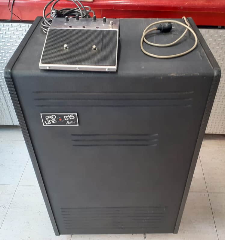 Leslie Proline 815 + Preamplificador original + Cable de 11 pines image 1