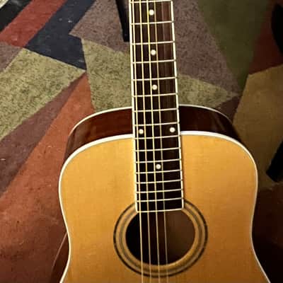 Mitchell MDJ-10/N 2013 - Natural with gig bag image 4